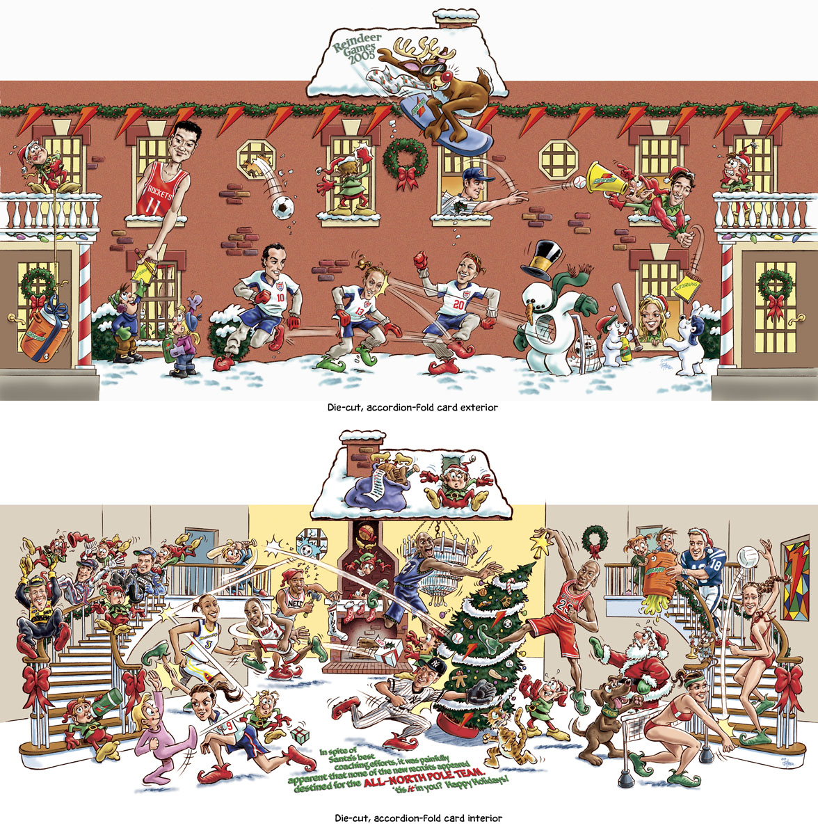 Gatorade 2005 Christmas Card